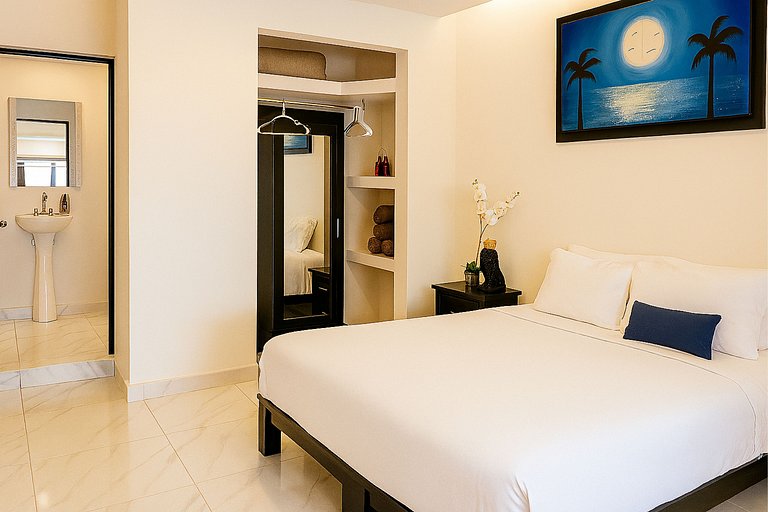 Sunset Suite Lujo y Cerca de la Playa 6 Huéspedes